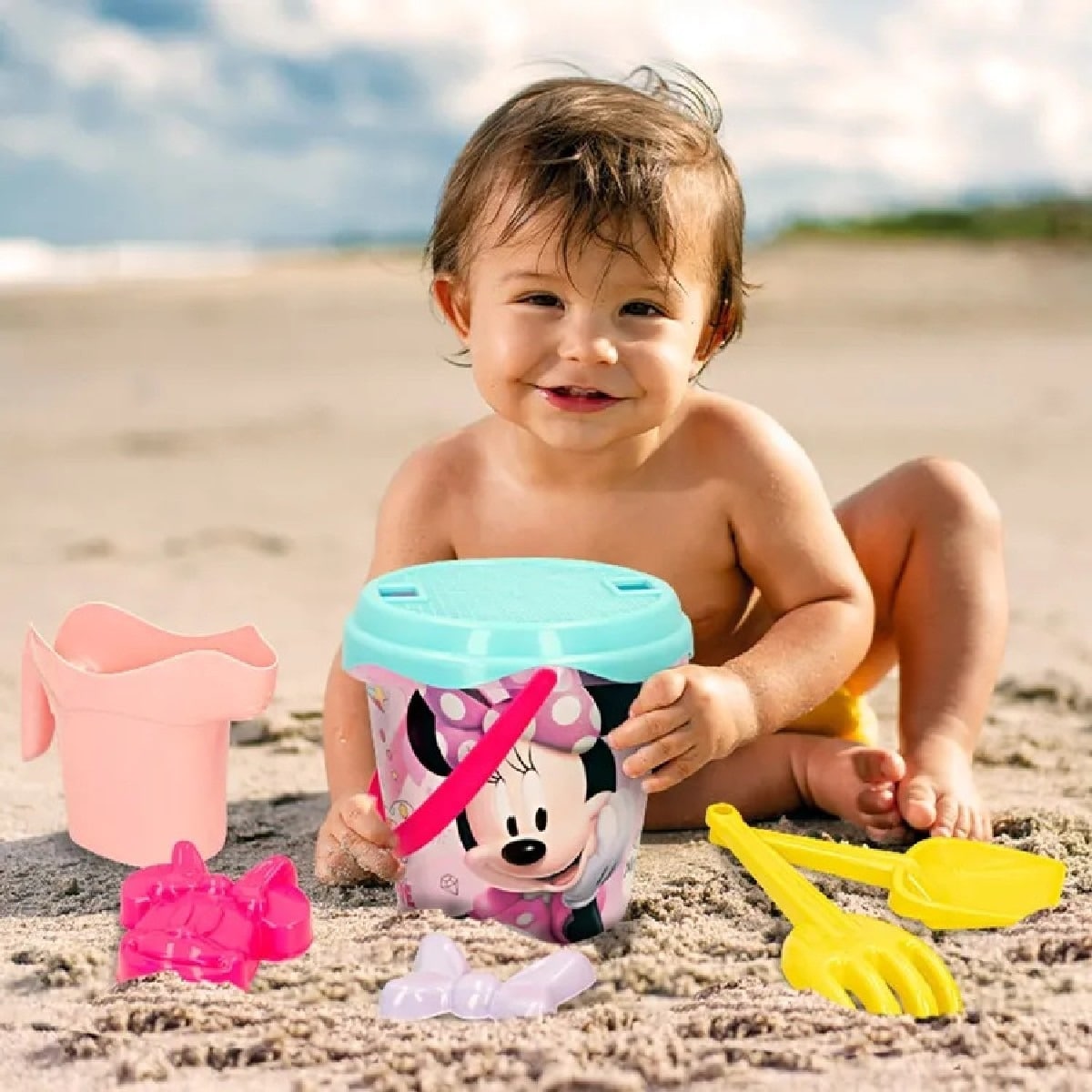 Minnie Set Balde para Praia 2