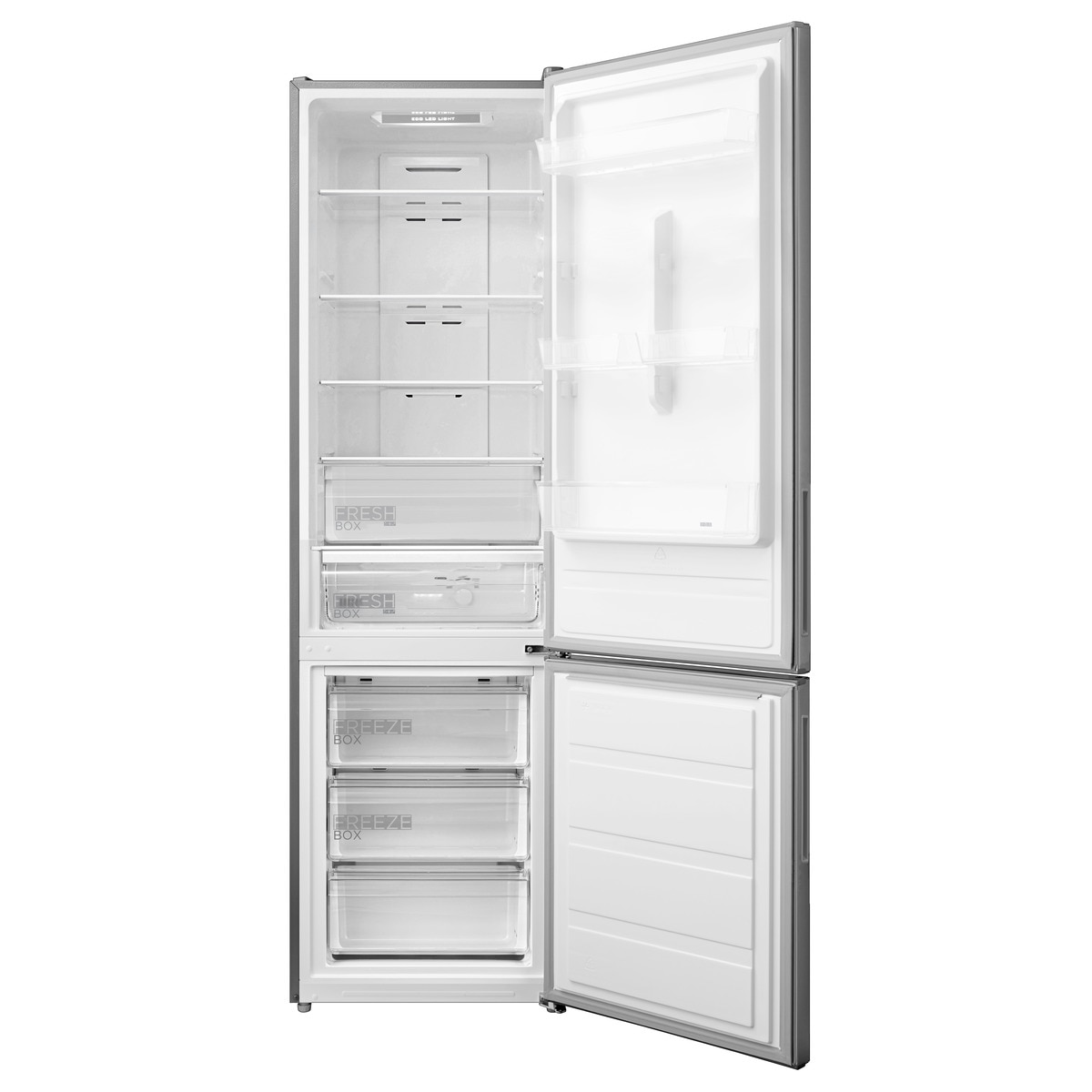 Frigorífico combi Midea Total No Frost - MDRB489FGE02OE Inox-2