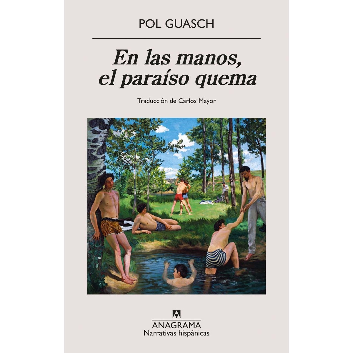 En las manos, el paraíso quema (Capa mole) 1