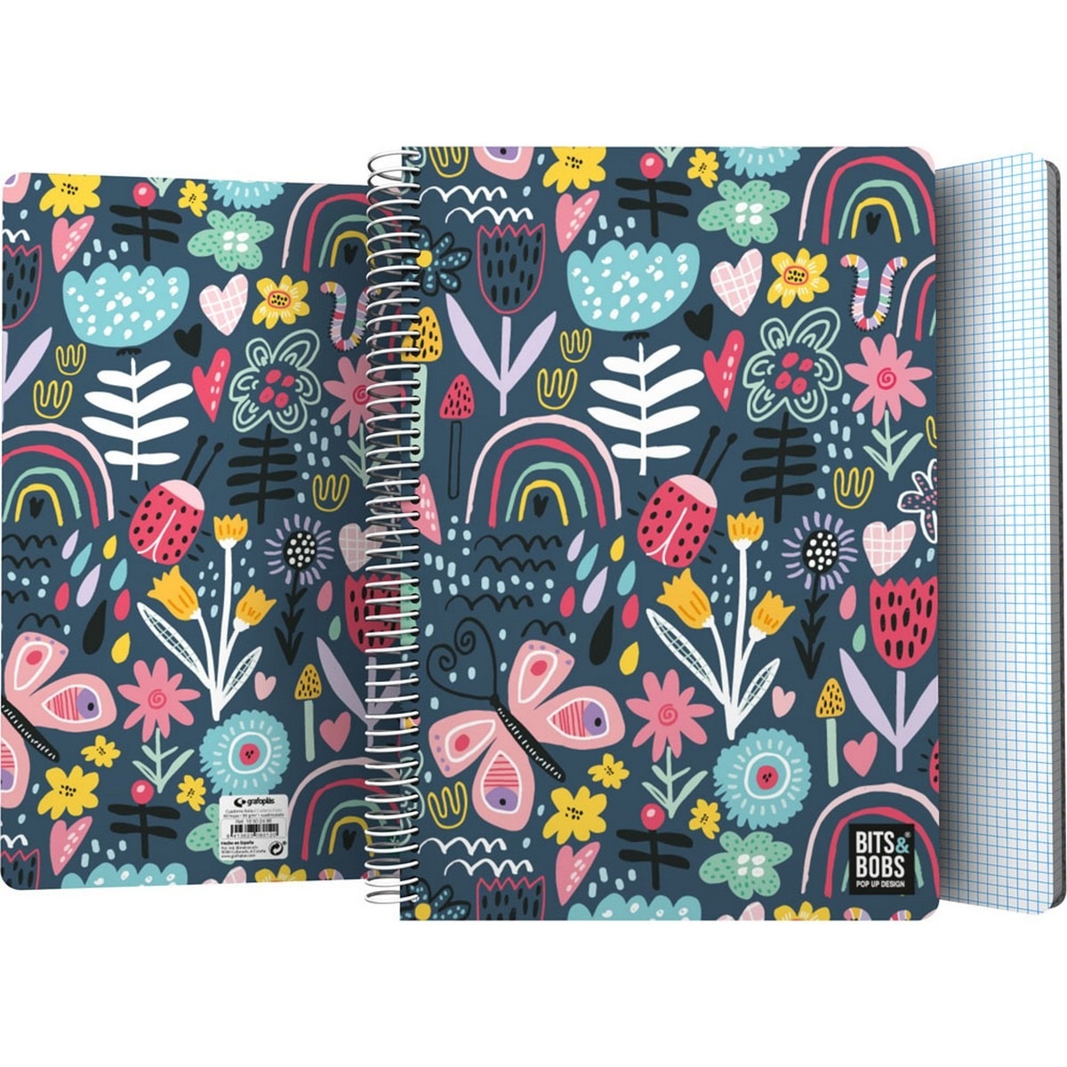 Imagem 0 de Caderno A4 Quadriculado B&B BOTANIC