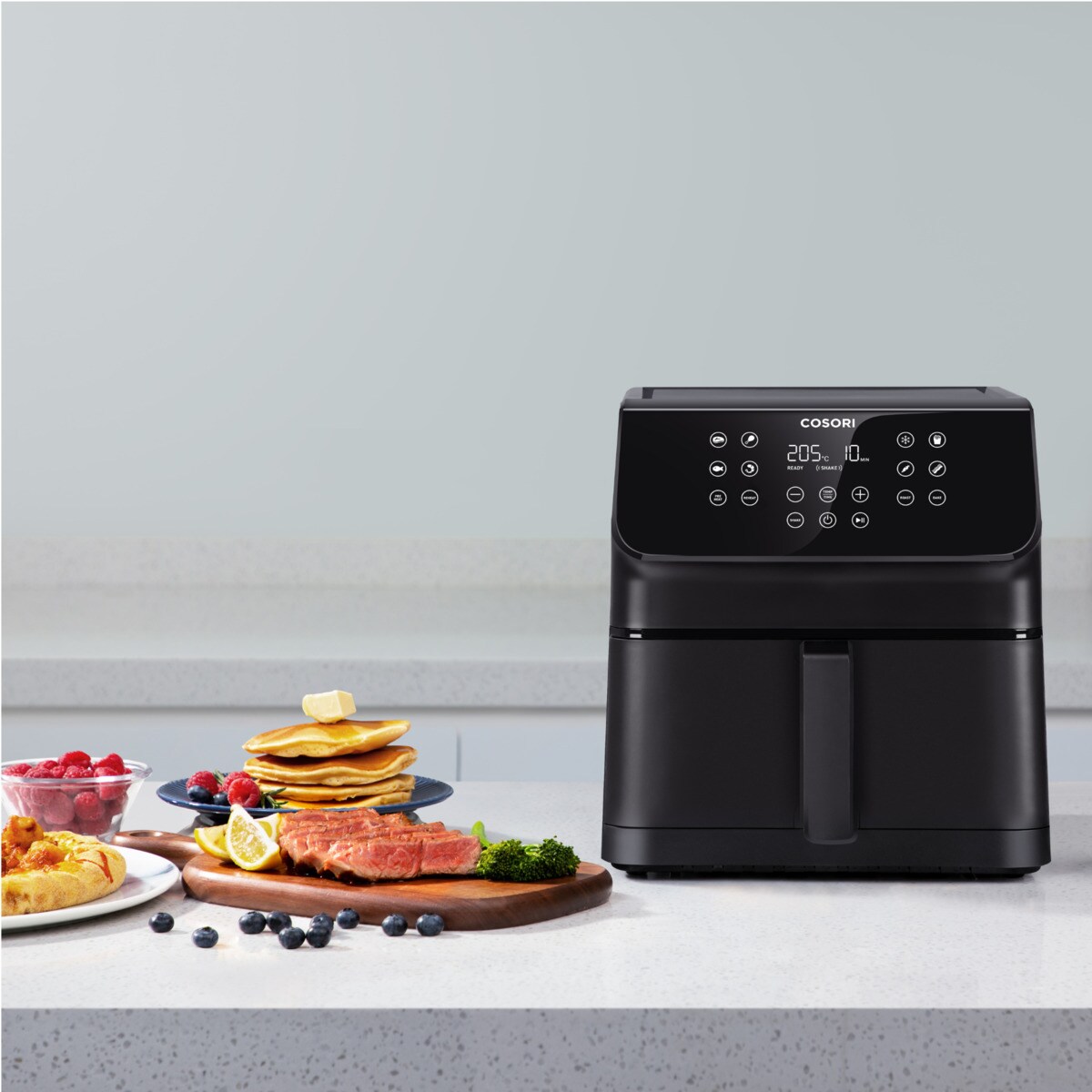 Fritadeira Air Fryer Cosori Premium II Chef Edition KOSP0028EUN sem Óleo de 1700 W, 12 Funções e Capacidade de 6,2 Litros - Preto Preto-14