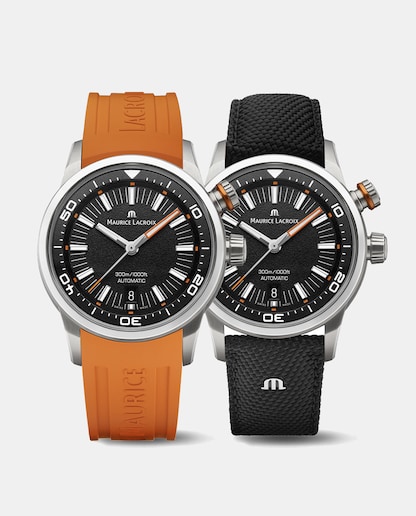 Imagem 0 de Relógio Pontos PT6248SS00L330J Automático de Borracha - Laranja