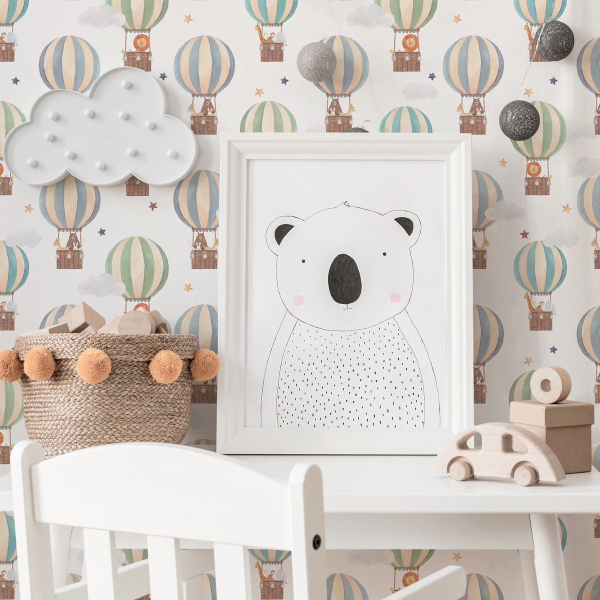 Papel de Parede Autoadesivo Globus Multicolor-2