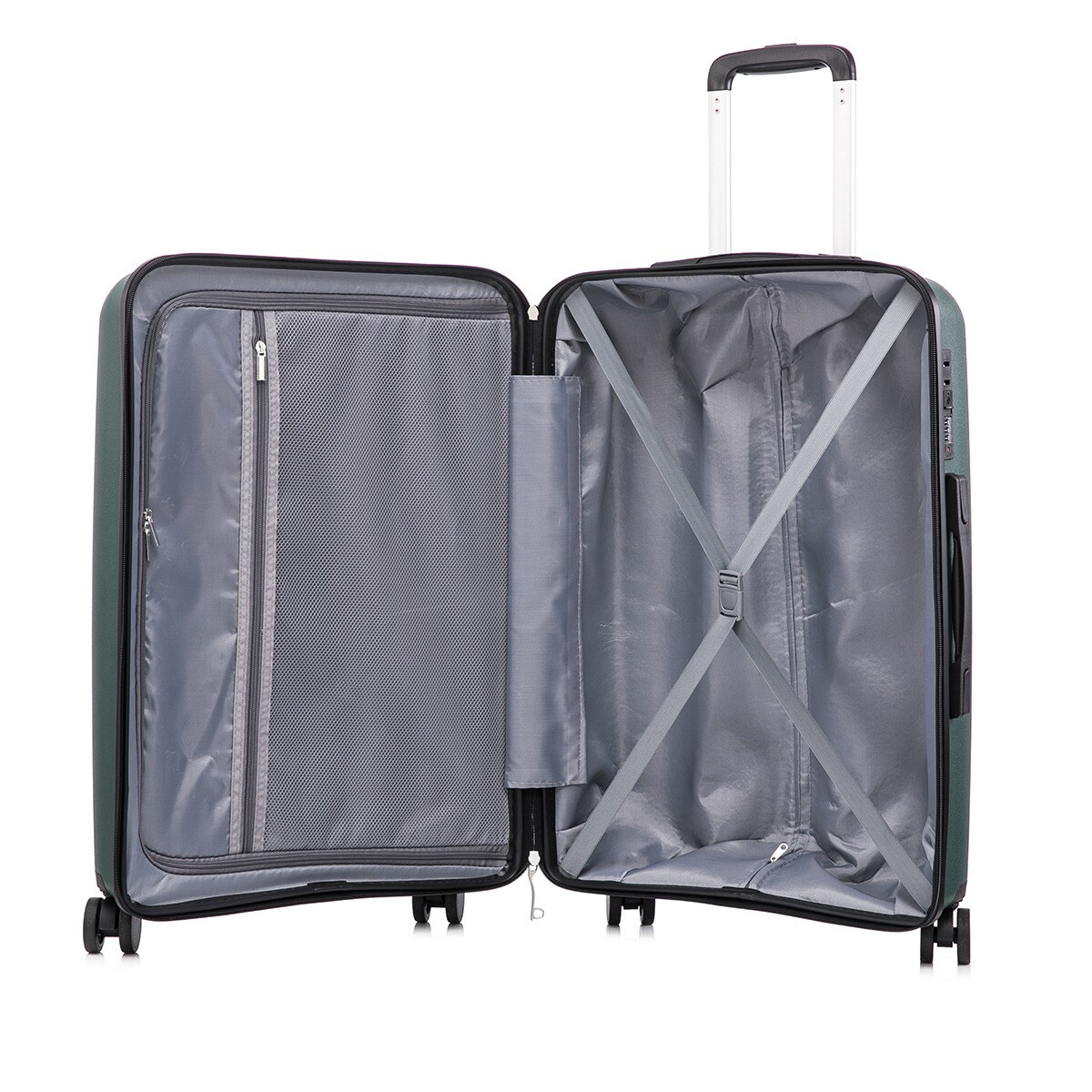 Maleta trolley cabina polipropileno Morado-2
