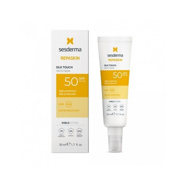 Imagem 0 de Protetor Solar Fotoprotector Facial Toque Seda SPF50 Repaskin 50 ml Sesderma