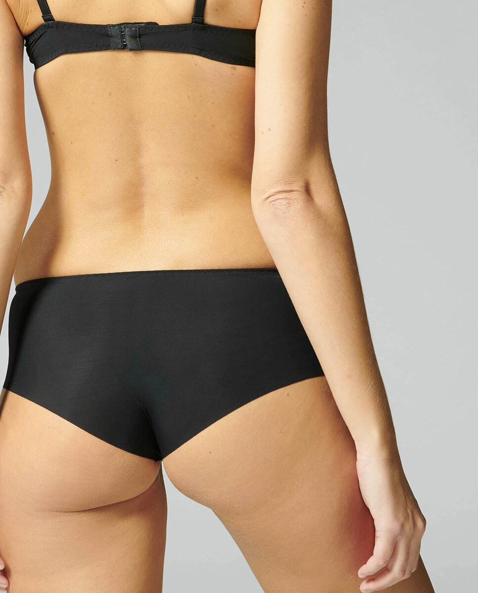 Culotte Saga Bordado - Branco Preto-2