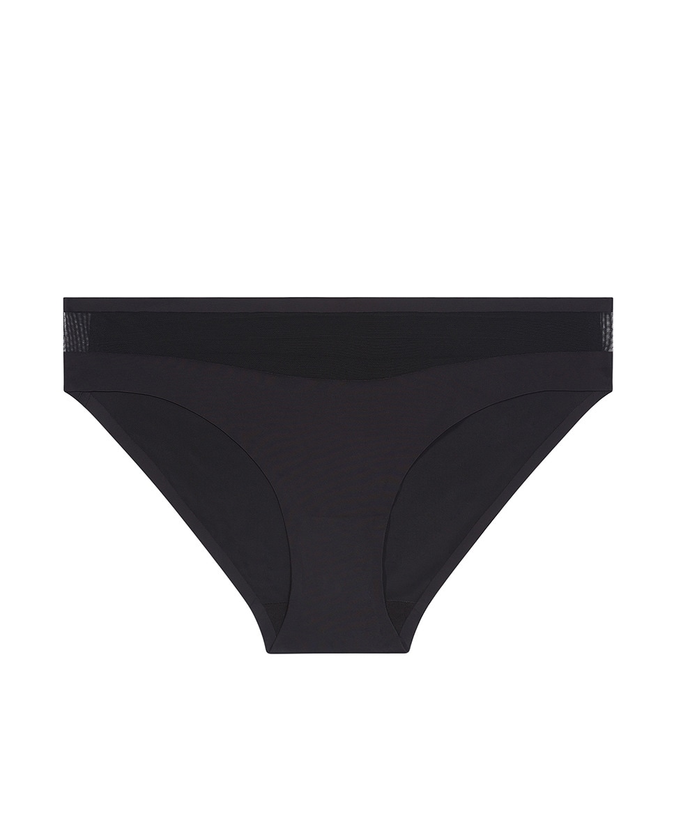 Cueca clássica Essentiel lisa Preto-4