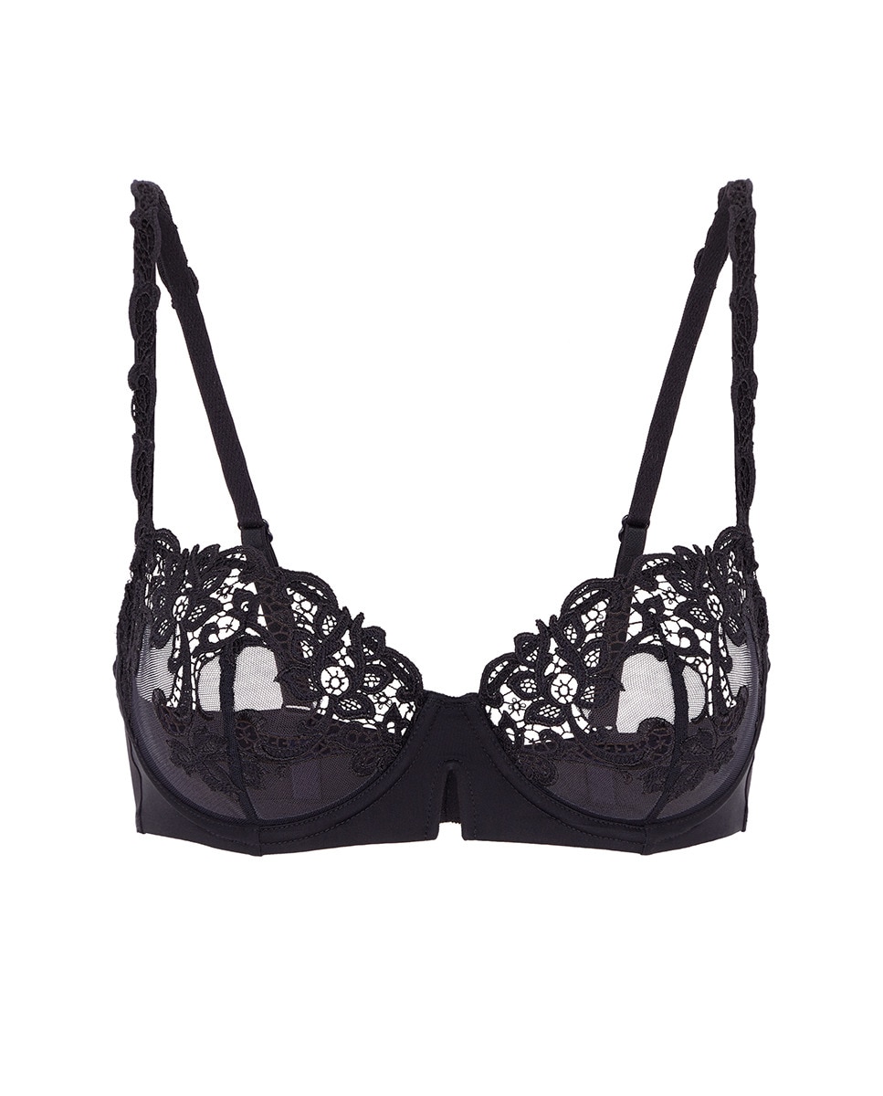 Soutien Saga com Bordados Preto-5