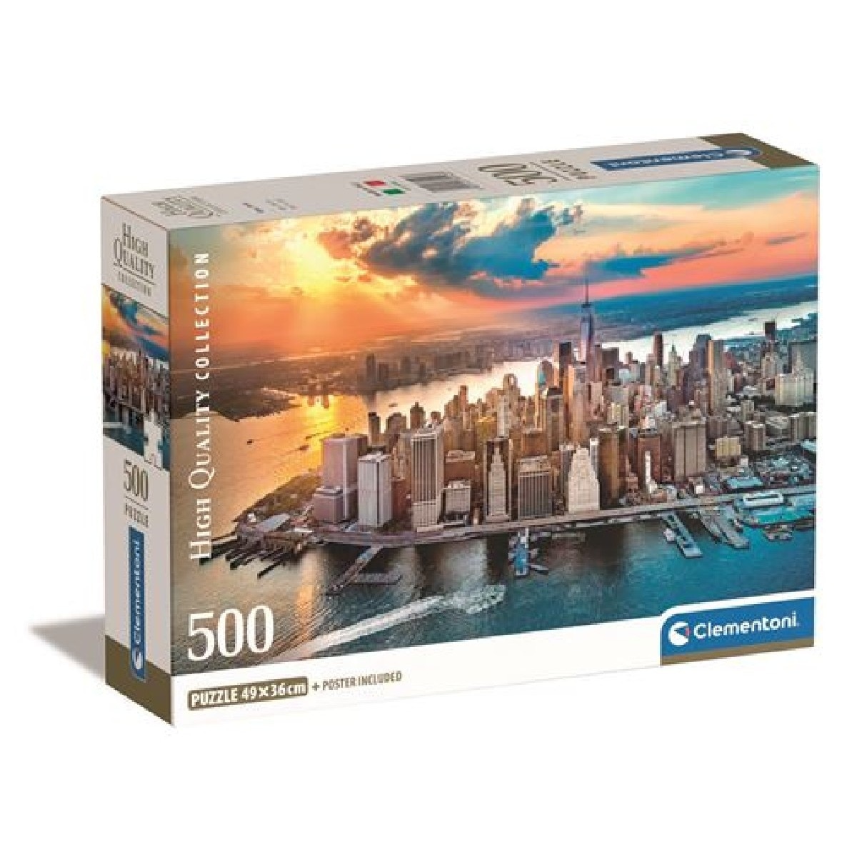 Puzzle High Quality Collection Compact: New York - 500 Peças 1