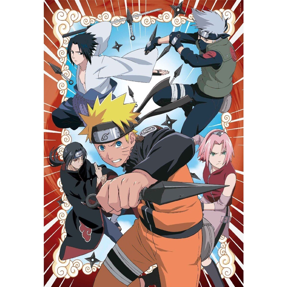 Puzzle Naruto 1000 Peças 1