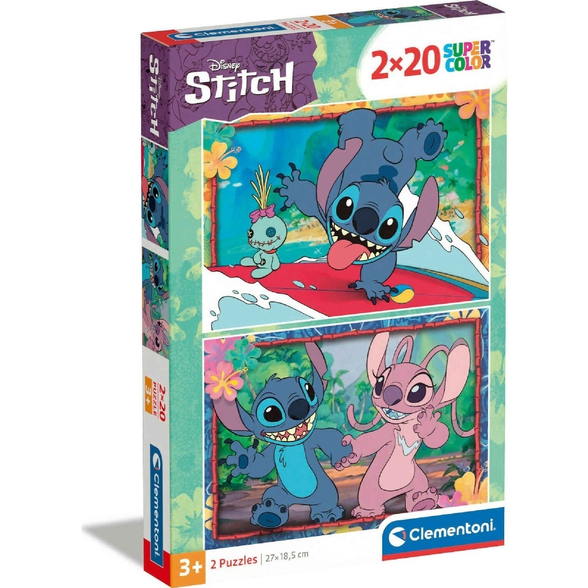 Puzzle Disney Stitch 2x20 peças 1