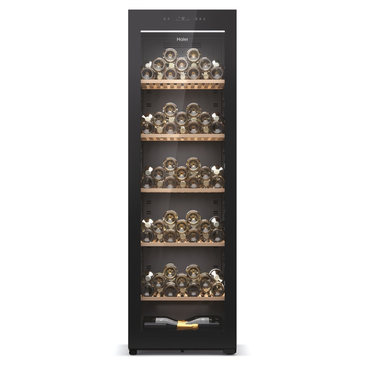 Vinoteca Haier para 247 Botellas, 1 Zona, Wifi, Wine Bank 60 Series 5 - HWS247GEH1 Negro-3
