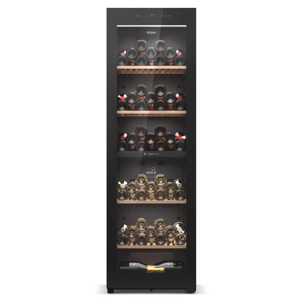 Vinoteca Haier para 236 Botellas, 2 ZonaS, Wifi, Wine Bank 60 Series 7 - HWS236GDEH1 Negro-3