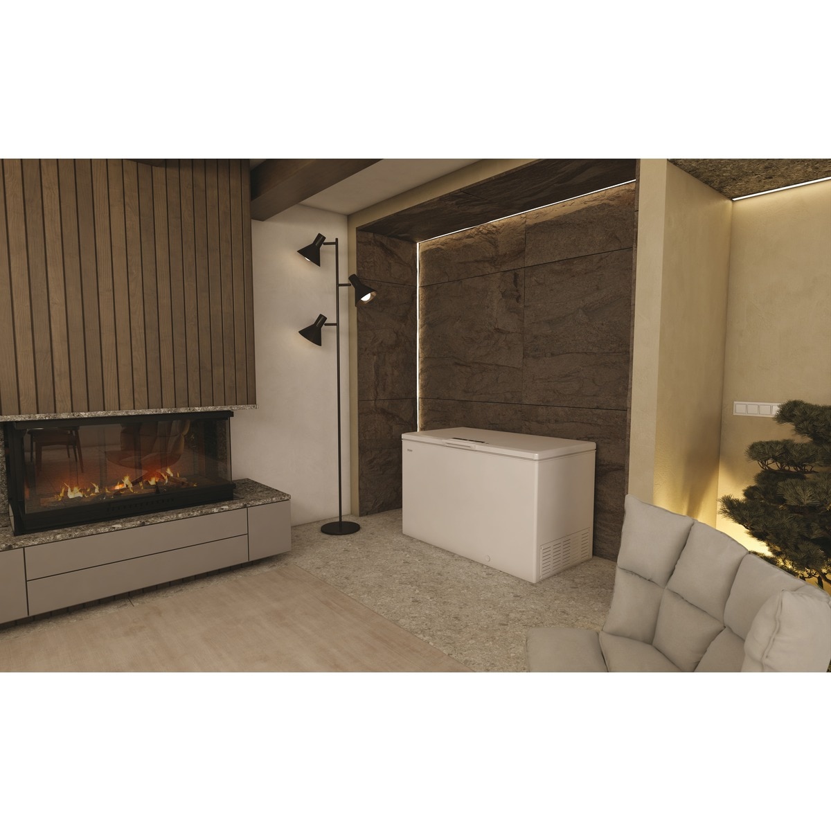 Congelador horizontal Haier Función Fast Freeze, Chest Freezer Series 7 - HCE420E Blanco-6