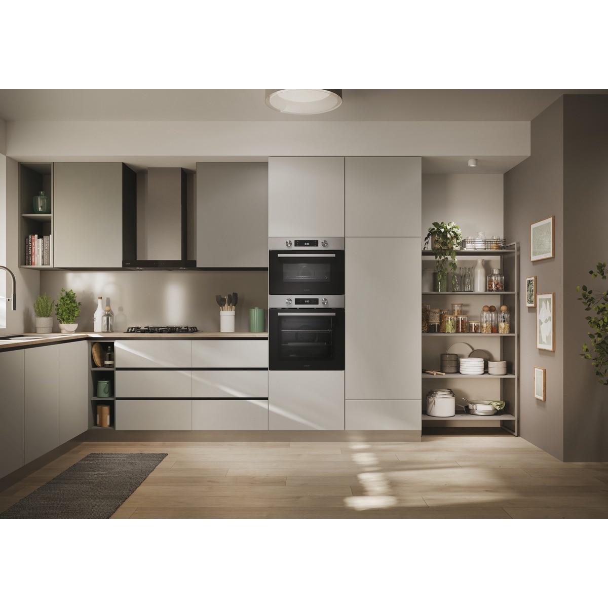 Horno Multifunción Candy, 71 litros, Aqualisis, Wi-Fi - CA6 N1T1HTX Negro-9