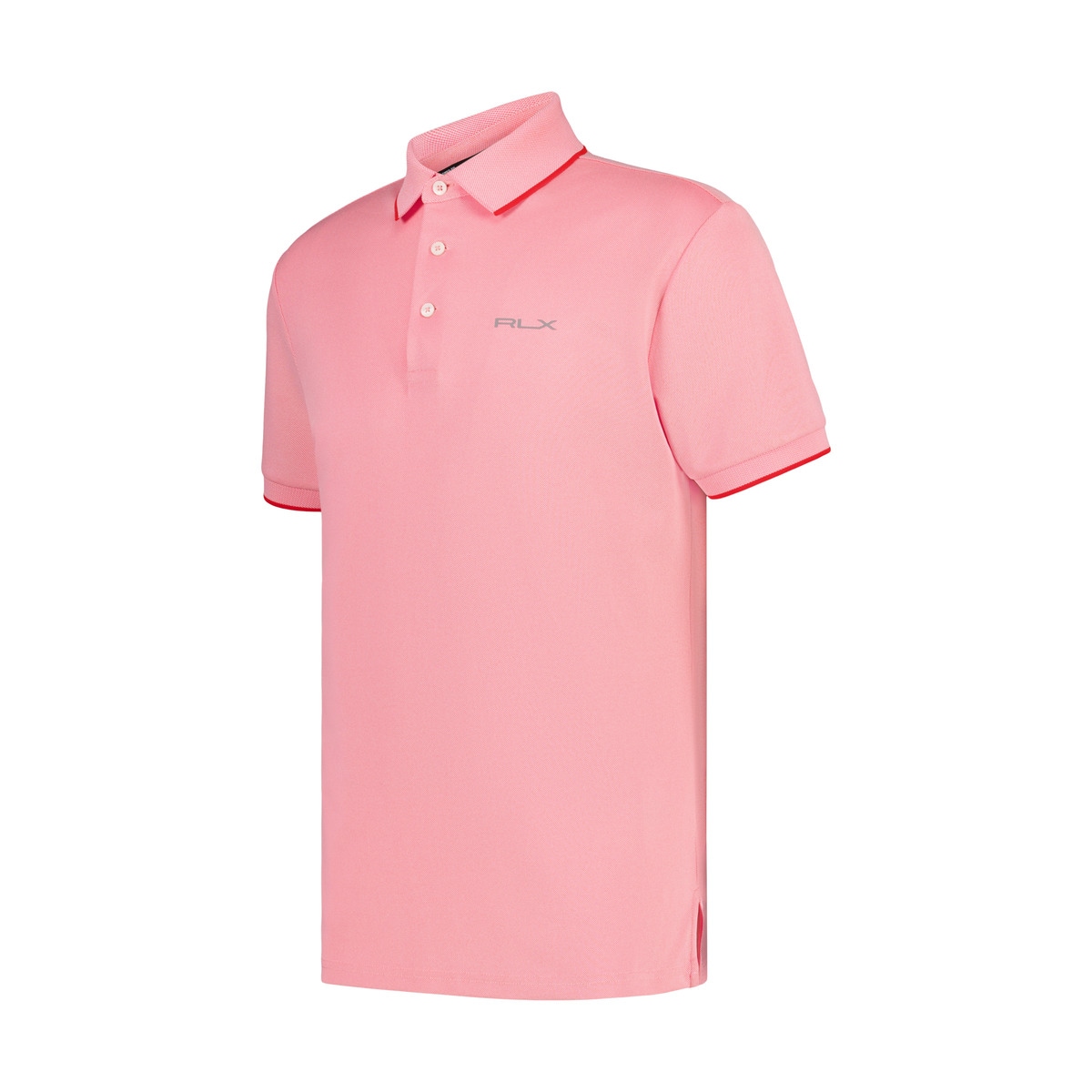 Polo de Homem em Tecido Técnico Cintado Polo Golf Coral-1