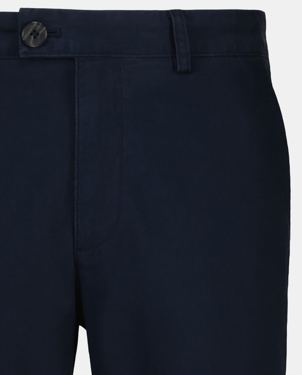 Pantalón de hombre chino básico Azul marino-5