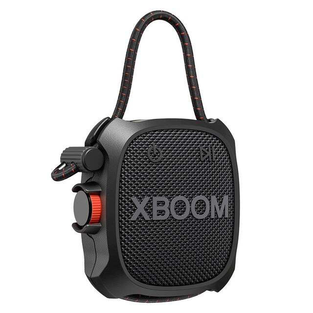 Imagen 0 de Altavoz portátil LG XBOOM Go XG2QBK, 5W, 10 Horas autonomía, Resistencia IP67 de Grado Militar, a polvo, agua, golpes, temperatura