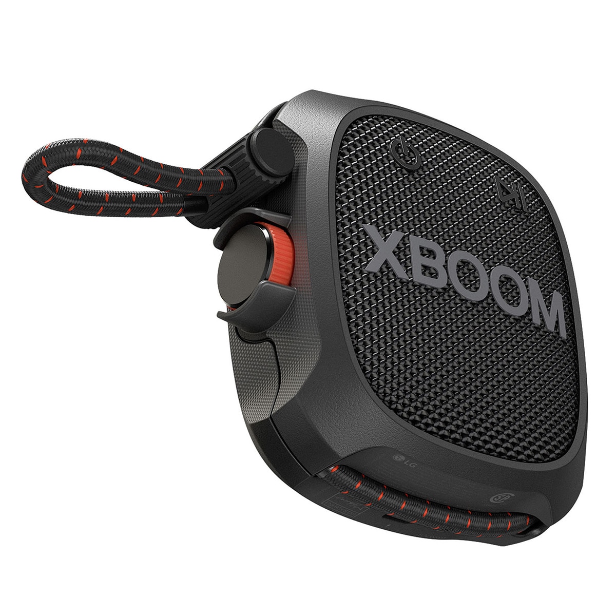 Altavoz portátil LG XBOOM Go XG2QBK, 5W, 10 Horas autonomía, Resistencia IP67 de Grado Militar, a polvo, agua, golpes, temperatura Negro-5