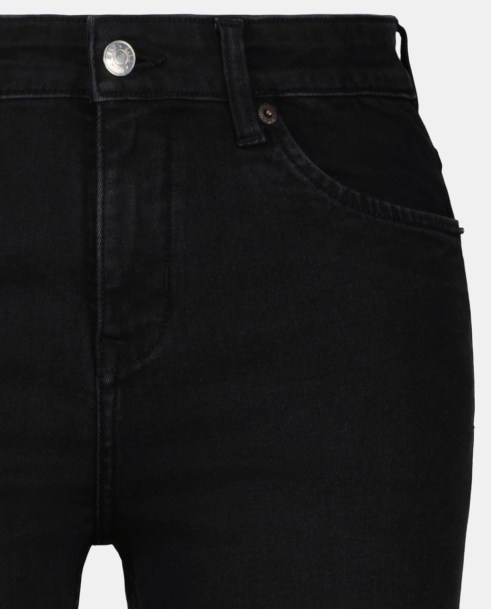 Pantalón mujer denim skinny Negro-5