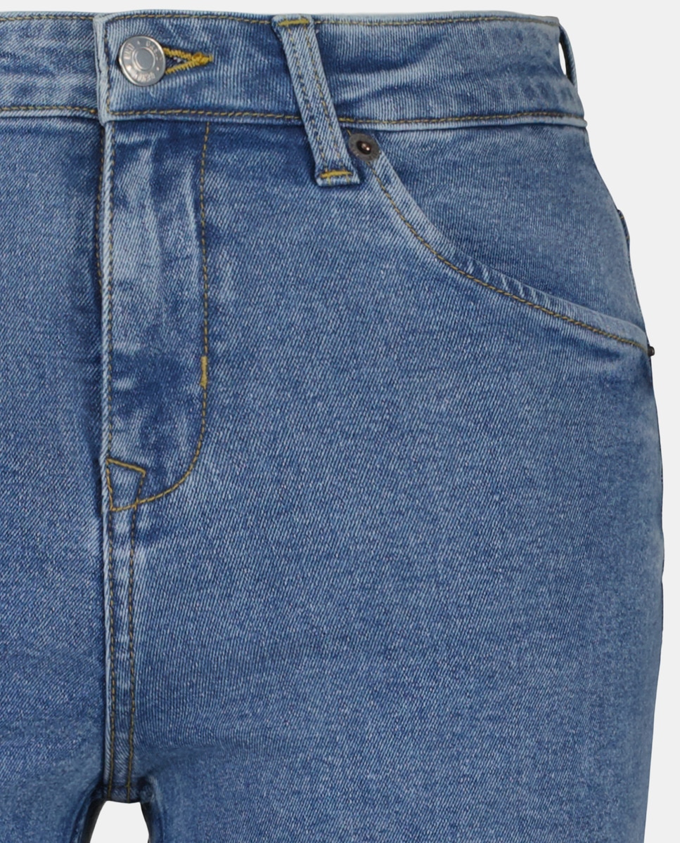 Pantalón mujer denim skinny Azul-5