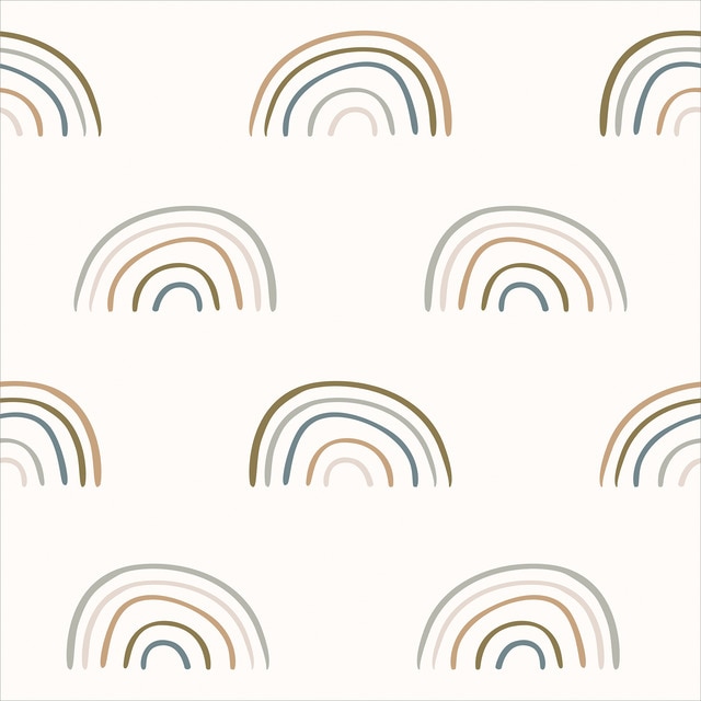 Imagem 0 de Papel de Parede Autoadesivo Arco-Íris