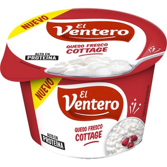 queso cottage alto en proteína tarrina 180 g - El Ventero