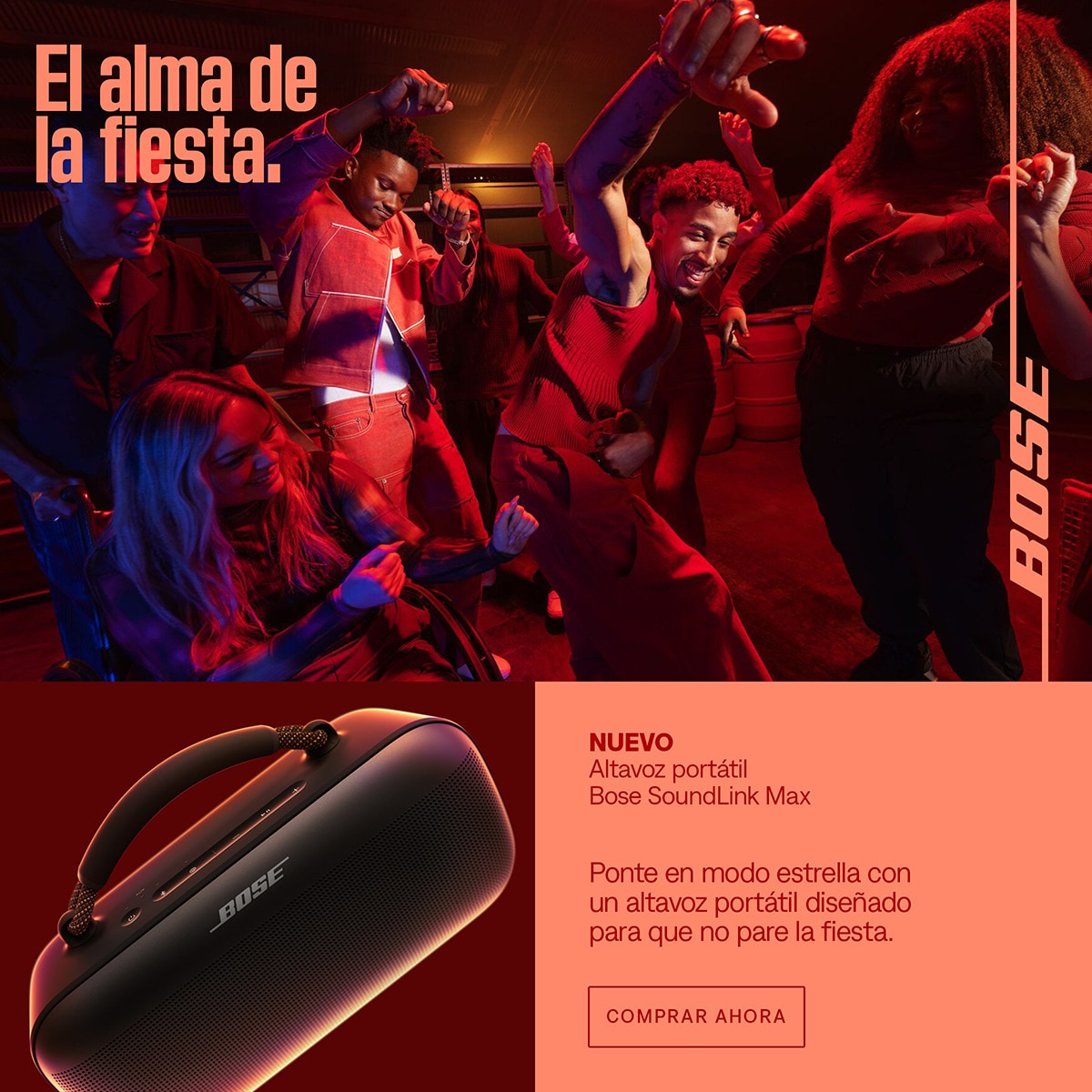 Altavoz portátil Bose SoundLink Max Bluetooth Negro-6