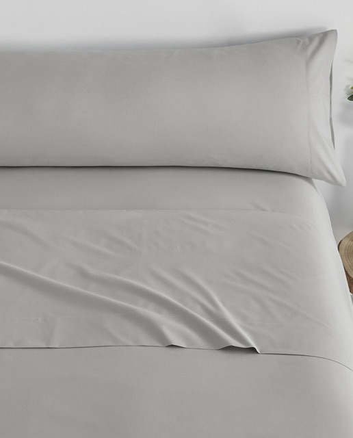 Imagen 0 de Juego de sábanas liso tacto extrasuave verde perla