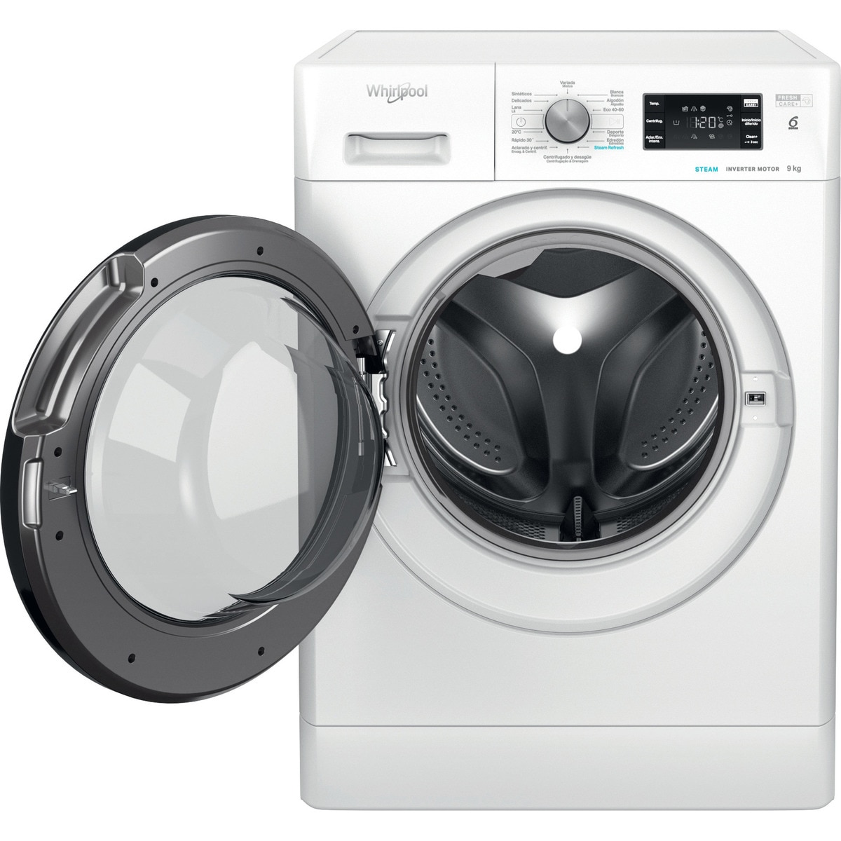 Lavadora Whirlpool 9 kg/ 1.400 rpm - FFB 9489 BV SPT Blanco-4