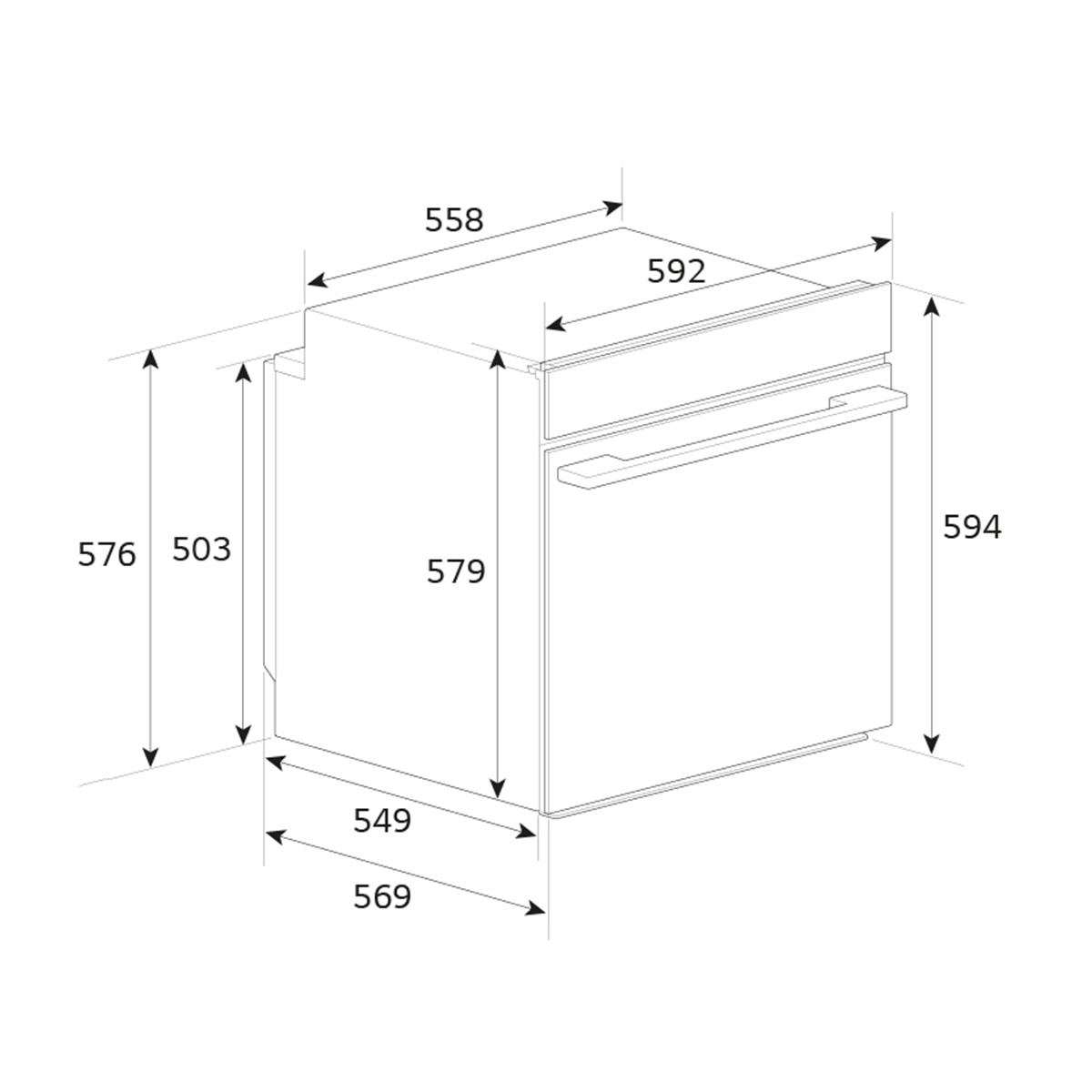 Horno multifunción LG pirolítico, 76 l, display LED, función de cocción lenta al vacio y freidora de aire - WS7D7631WB 2