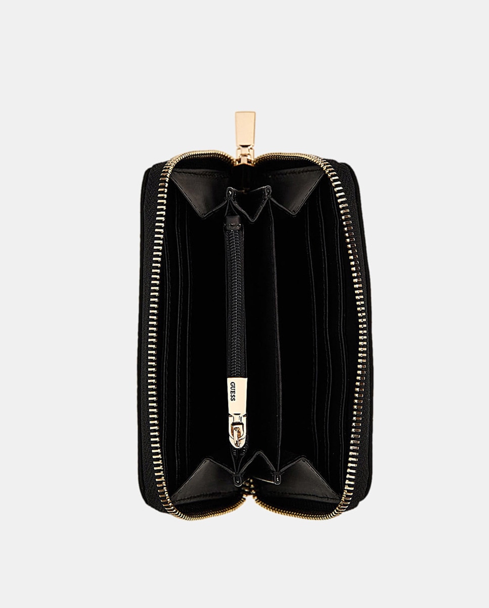 Porta-Moedas Eco com Fecho de Correr Preto-3