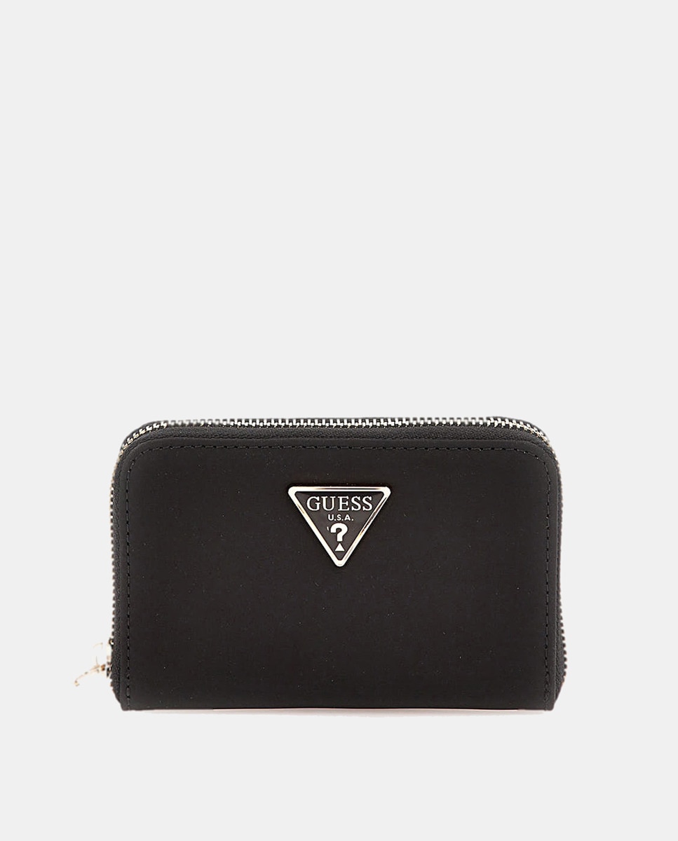 Porta-Moedas Eco com Fecho de Correr Preto-1