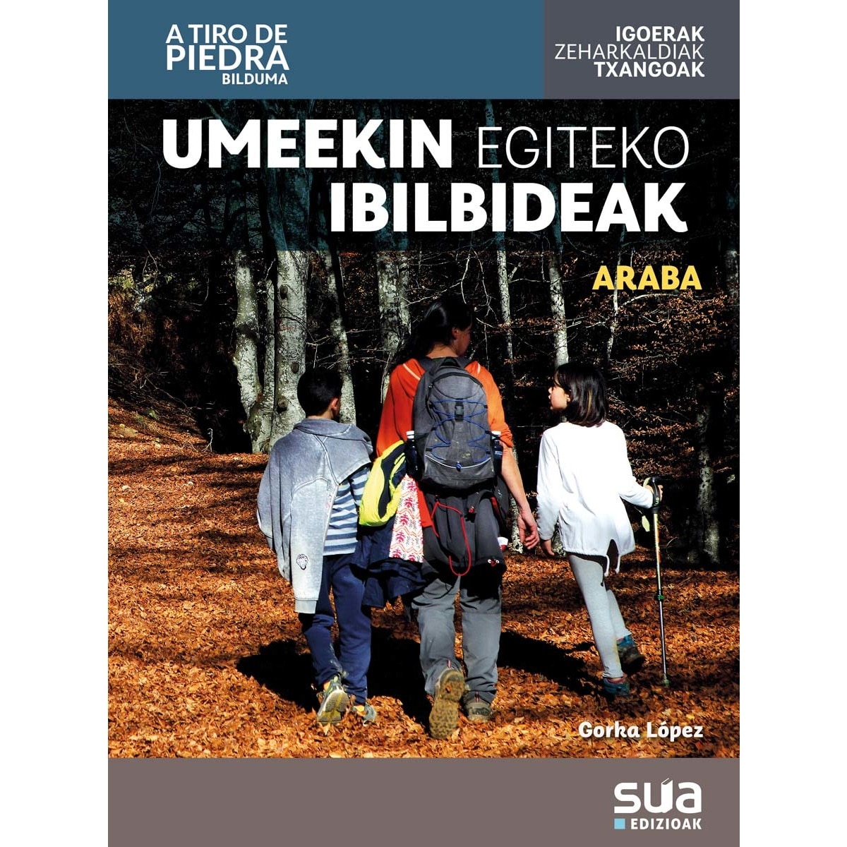 Umeekin egiteko ibilbideak Araba (Capa mole) 1