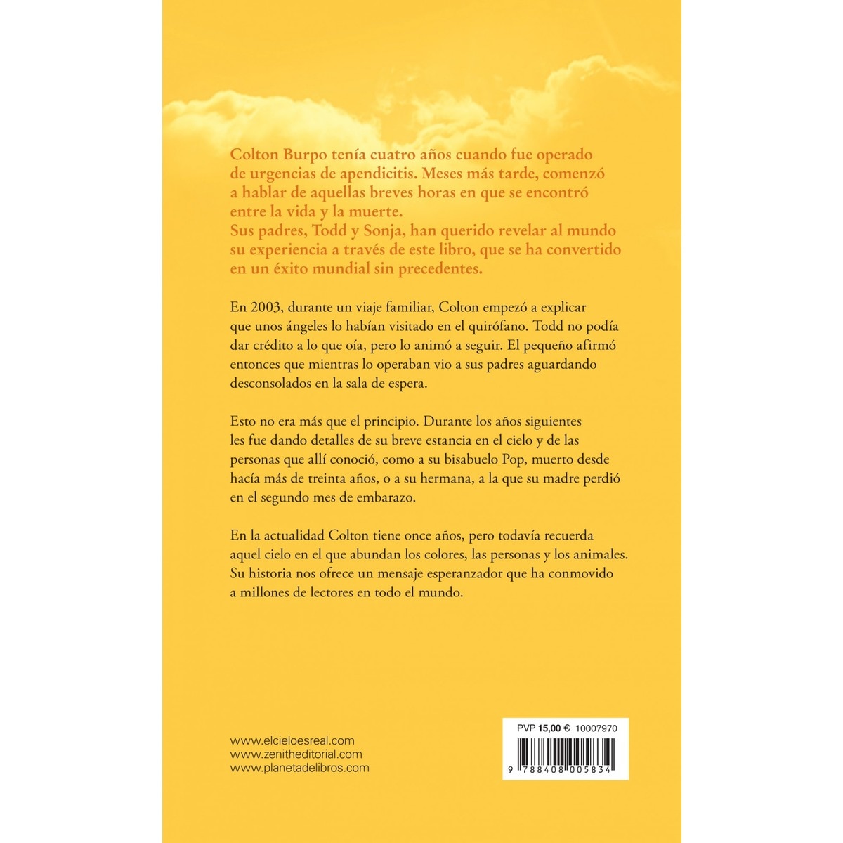 El cielo es real: La asombrosa historia de un niño de 4 años que visitó el cielo (Capa mole com abas) 2