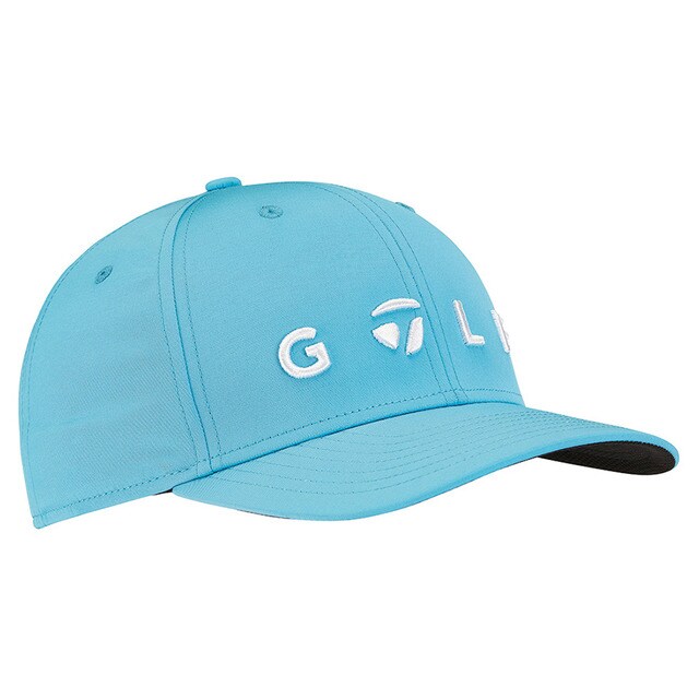 Boné de Golf Logo Azul-3