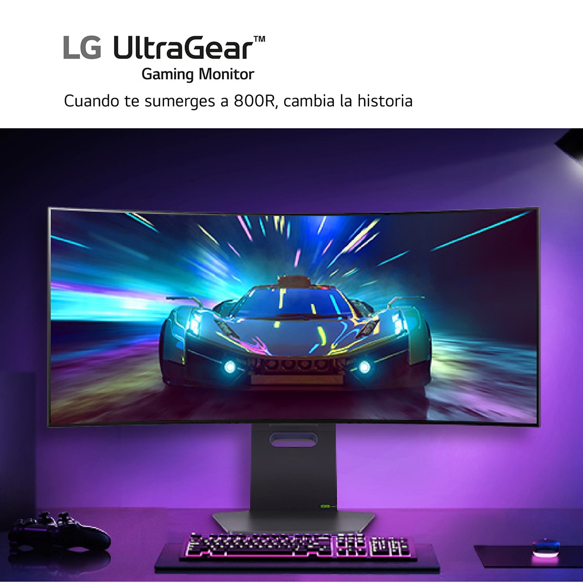 Monitor PC Gaming 86,2 cm (33,9") LG UltraGear 34GS95QE, 240 Hz, Curvo WQHD OLED, FreeSync Premium Pro, G-Sync compatible Negro-16