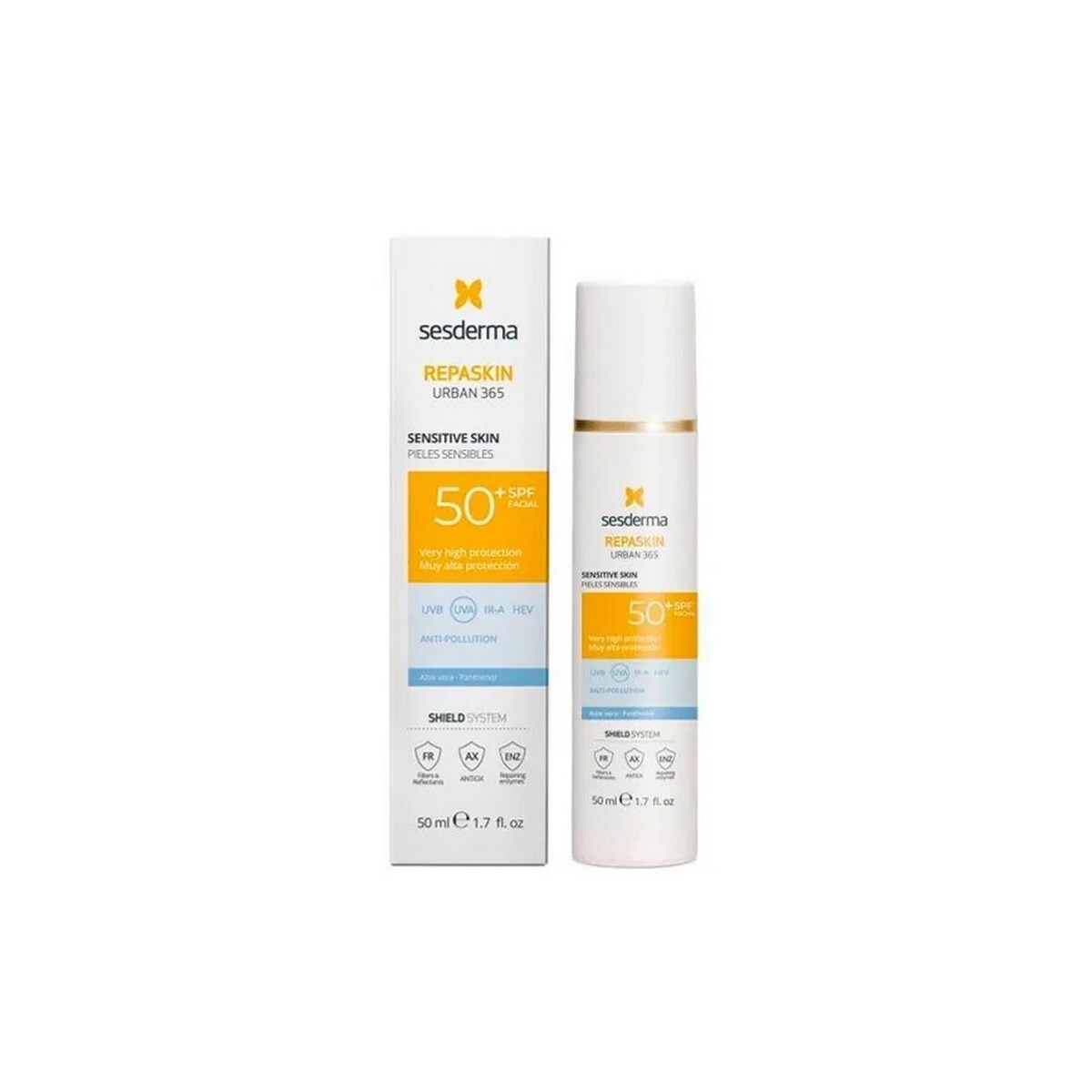 Protetor Solar Repaskin Urban 365 Sensit Skin SPF50+ 1
