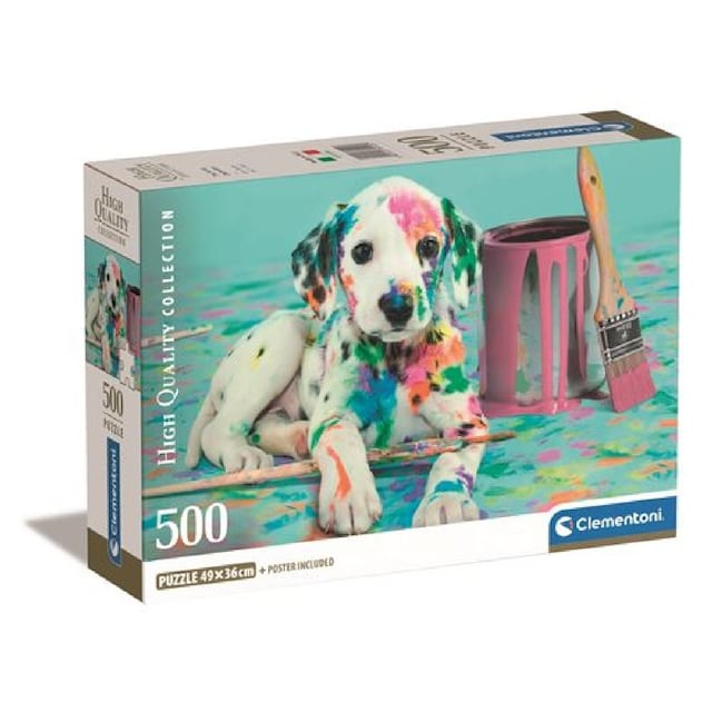 Imagem 0 de Puzzle High Quality Collection Compact: The Funny Dalmatian - 500 Peças