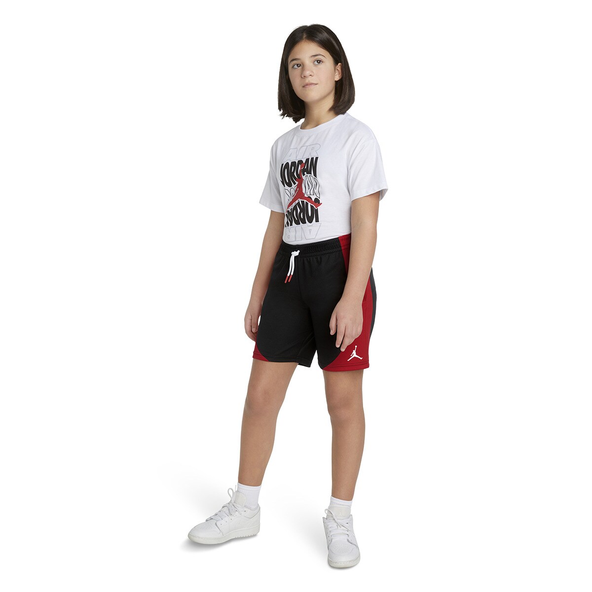 Calções de Criança Jumpman Life Preto / Vermelho-7