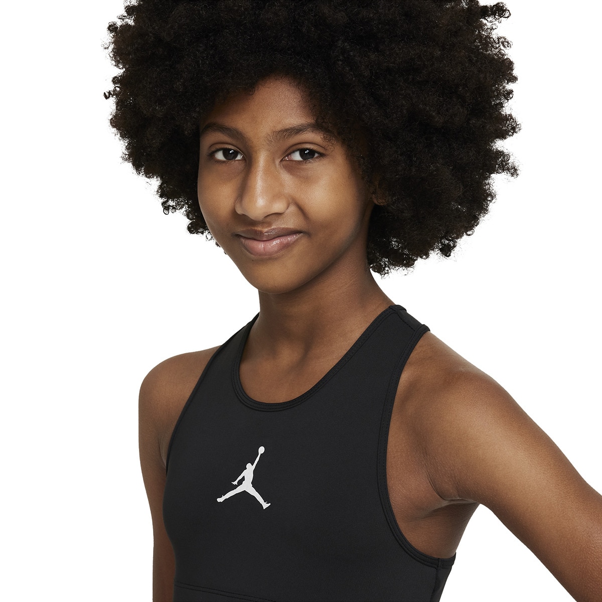 Top de Menina Solid Jumpman Preto-3