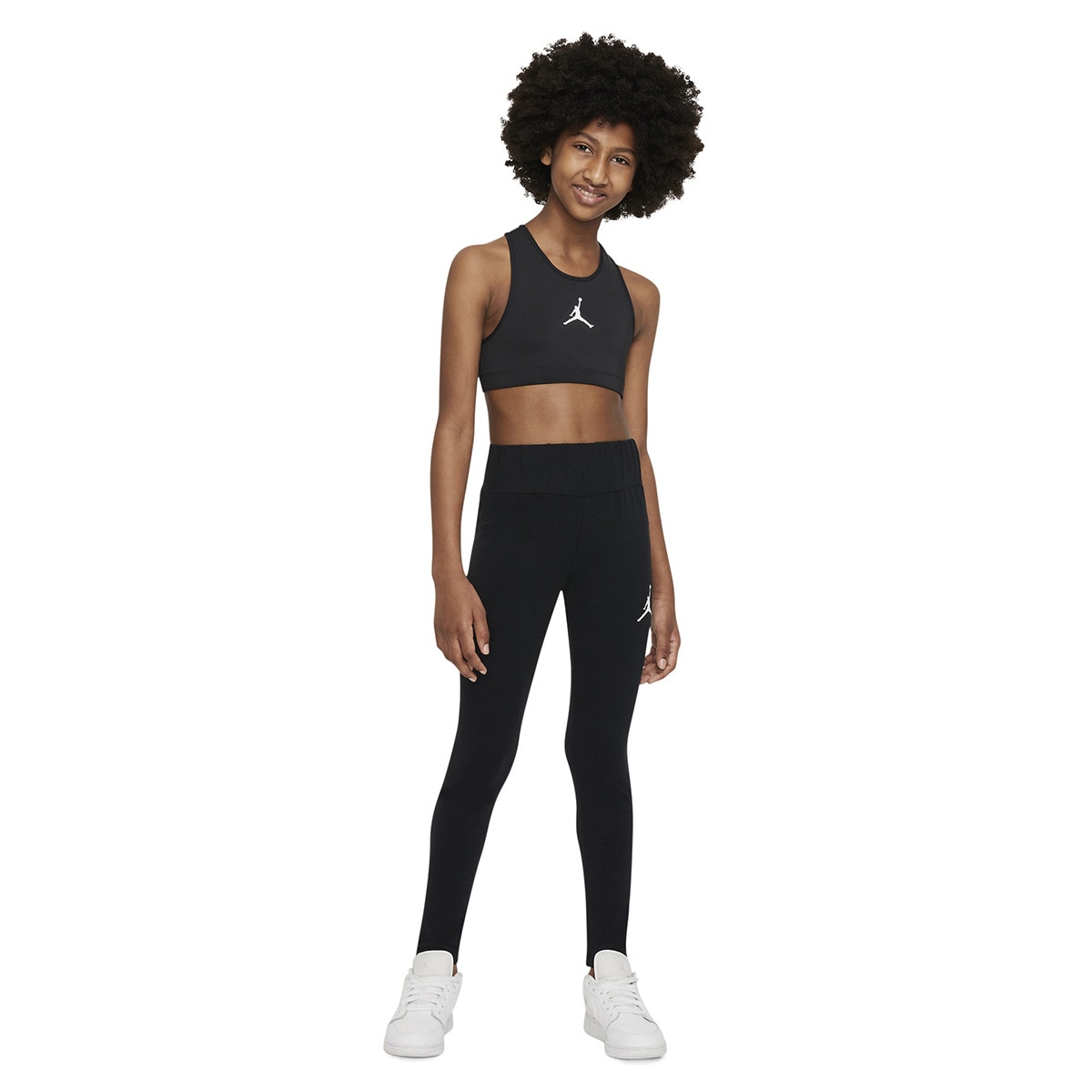 Top de Menina Solid Jumpman Preto-5
