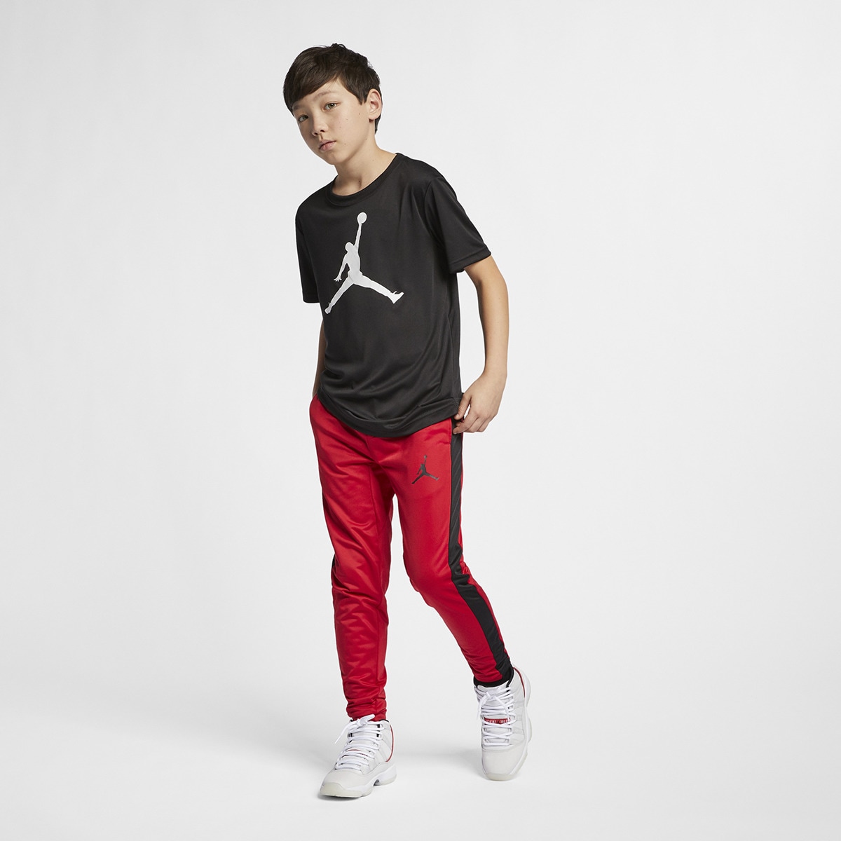 T-shirt de Criança Jumpman Dri-FIT Preto-5