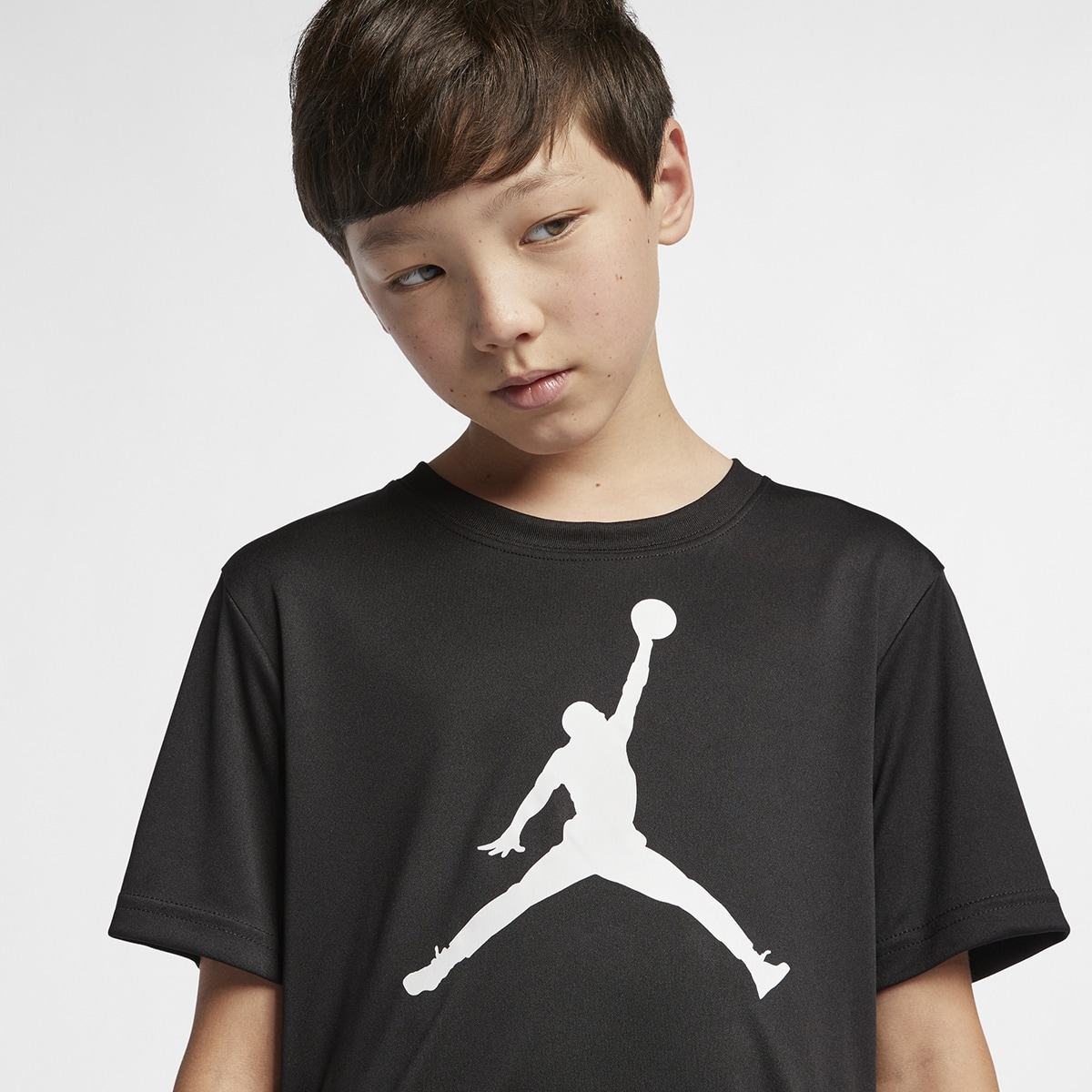 T-shirt de Criança Jumpman Dri-FIT Preto-3