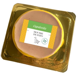 Mousse de Pato Puro unidade 100 g - Capdevila