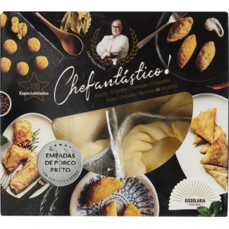 Empadas de Porco Preto embalagem 280 g - Rissolaria Tradicional