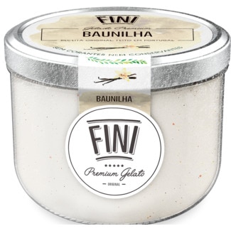 Gelado de Baunilha frasco 465 ml - Fini