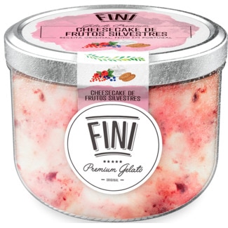 Gelado de Cheesecake de Frutos Vermelhos frasco 465 ml - Fini