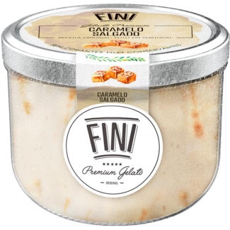 Gelado de Caramelo Salgado frasco 465 ml - Fini