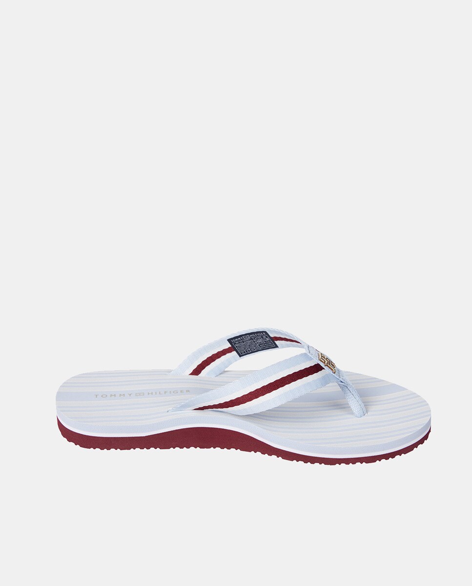 Flip Flops Chanclas Tommy Hilfiger Rosas Chanclas De Mujer Tipo